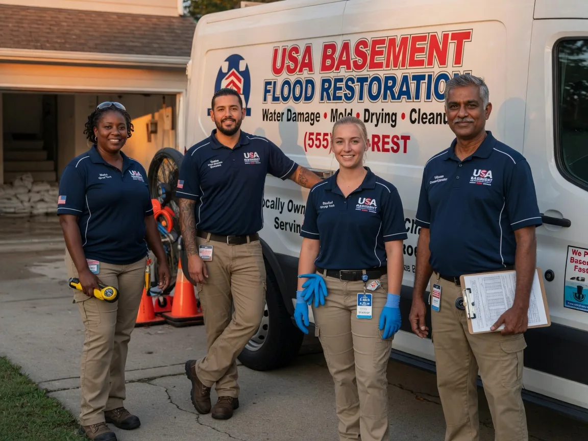 Basement Flood Cleanup company in Blue Springs, MS